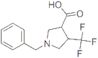 1-Benzyl-4-trifluoromethyl-pyrrolidine-3-carboxylic acid