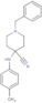 4-[(4-Methylphenyl)amino]-1-(phenylmethyl)-4-piperidinecarbonitrile