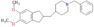1-benzyl-4-[(5,6-dimethoxy-2,3-dihydro-1H-inden-2-yl)methyl]piperidine