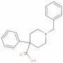 4-Phenyl-1-(phenylmethyl)-4-piperidinecarboxylic acid