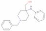 4-(Phenylamino)-1-(phenylmethyl)-4-piperidinemethanol