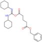 benzyl 5-[(dicyclohexylcarbamimidoyl)oxy]-5-oxopentanoate