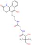 (2R)-2,4-dihydroxy-N-[3-({2-[(6-hydroxy-2-oxo-2,3-dihydro-1H-naphtho[2,1-b][1,4]thiazin-5-yl)sulfa…