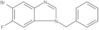 5-Bromo-6-fluoro-1-(phenylmethyl)-1H-benzimidazole