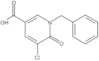 5-Chloro-1,6-dihydro-6-oxo-1-(phenylmethyl)-3-pyridinecarboxylic acid