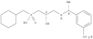 Benzoic acid,3-[(1R)-1-[[(2S)-3-[(cyclohexylmethyl)hydroxyphosphinyl]-2-hydroxypropyl]amino]ethyl]-