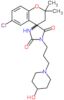 6-chloro-1'-[3-(4-hydroxypiperidin-1-yl)propyl]-2,2-dimethyl-2,3-dihydro-2'H,5'H-spiro[chromene-...