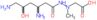 3,6-Diamino-2,3,4,6-tetradeoxy-L-threo-hexonic acid 2-(carboxymethyl)-2-methylhydrazide