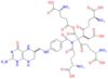 (2S,6R,11S)-2,11-diamino-6-{[(4S)-4-amino-4-carboxybutanoyl](4-{[(2-amino-4-oxo-1,4,5,6,7,8-hexa...