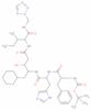 N-(tert-Butoxycarbonal)-phenylalanyl-histidyl-(4-amino-3-hydroxy-5-cyc lohexyl)-pentacarbonyl-is...