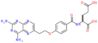 N-{4-[2-(2,4-diaminopteridin-6-yl)ethoxy]benzoyl}glutamic acid