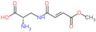 1-Methyl (2E)-4-[[(2S)-2-amino-2-carboxyethyl]amino]-4-oxo-2-butenoate