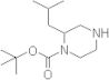 1,1-Dimethylethyl (2S)-2-(2-methylpropyl)-1-piperazinecarboxylate