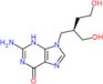 2-amino-9-[(2R)-4-hidroxi-2-(hidroximetil)butil]-3,9-dihidro-6H-purina-6-ona