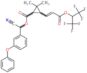 cyano(3-phénoxyphényl)méthyl 2,2-diméthyl-3-{(1E)-3-oxo-3-[2,2,2-trifluoro-1-(trifluorométhyl)étho…