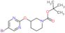 tert-butyl 3-(5-bromopyrimidin-2-yl)oxypiperidine-1-carboxylate