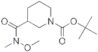 1-Boc-3-[methoxy(methyl)carbamoyl]piperidine