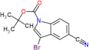 1,1-Dimethylethyl 3-bromo-5-cyano-1H-indole-1-carboxylate