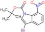 tert-butyl 3-bromo-7-nitro-indole-1-carboxylate