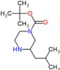 tert-butyl 3-(2-methylpropyl)piperazine-1-carboxylate