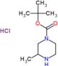 1-Piperazinecarboxylic acid, 3-methyl-, 1,1-dimethylethyl ester, hydrochloride (1:1)