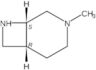 (1S,6R)-3-Methyl-3,8-diazabicyclo[4.2.0]octane