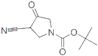 Acido 1-pirrolidin-carbossilico, 3-ciano-4-osso-, estere di 1,1-dimetiletil