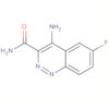 3-Cinnolinecarbossamide, 4-amino-6-fluoro-