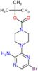 tert-butyl 4-(3-amino-6-bromo-pyrazin-2-yl)piperazine-1-carboxylate