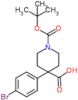 1-(1,1-Dimetiletil) 4-(4-bromofenil)-1,4-piperidinedicarboxilato