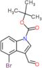 tert-butyl 4-bromo-3-formyl-indole-1-carboxylate