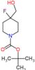 1,1-Dimethylethyl 4-fluoro-4-(hydroxymethyl)-1-piperidinecarboxylate