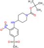 tert-butyl 4-{[4-(methylsulfonyl)-2-nitrophenyl]amino}piperidine-1-carboxylate