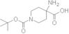 4-N-BOC-1,1-Amino-piperidinyl carboxylic acid