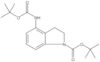 1,1-Dimethylethyl 4-[[(1,1-dimethylethoxy)carbonyl]amino]-2,3-dihydro-1H-indole-1-carboxylate