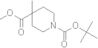 1,4-Piperidinedicarboxylic acid, 4-methyl-, 1-(1,1-dimethylethyl) 4-methyl ester