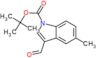 tert-butyl 3-formyl-5-methyl-indole-1-carboxylate