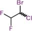 1-bromo-1-chloro-2,2-difluoroethane