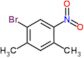 1-bromo-2,4-dimethyl-5-nitro-benzene