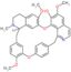 6,6',12'-trimethoxy-2'-methyl-1,2,3,4-tetradehydrooxyacanthan-7-ol