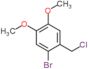 1-bromo-2-(chloromethyl)-4,5-dimethoxybenzene