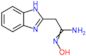 2-(1H-benzimidazol-2-yl)-N'-hydroxyethanimidamide