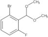 Benzene, 1-bromo-2-(dimethoxymethyl)-3-fluoro-