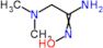 2-(dimethylamino)-N'-hydroxyethanimidamide