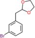 2-(3-bromobenzyl)-1,3-dioxolane