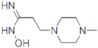 1-Piperazinepropionamidoxime,4-methyl-(6CI)
