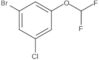3-Bromo-5-chloro-1-(difluoromethoxy)benzene
