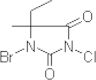 1-Bromo-3-chloro-5-ethyl-5-methylhydantoin