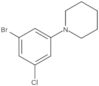 1-(3-Bromo-5-chlorophenyl)piperidine