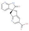 (S)-acide 2'-oxo-1',2',5,7-tétrahydrospiro[cyclopenta[b]pyridine-6,3'-pyrrolo[2,3-b]pyridine]-3-ca…